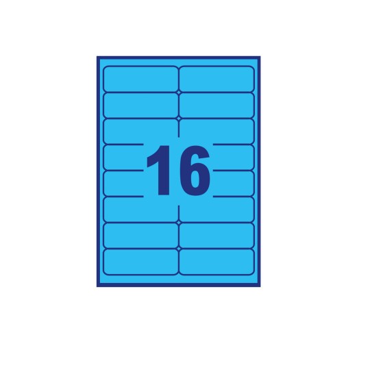 Coloured Labels  L6067-25 99.1 x 33.9 mm