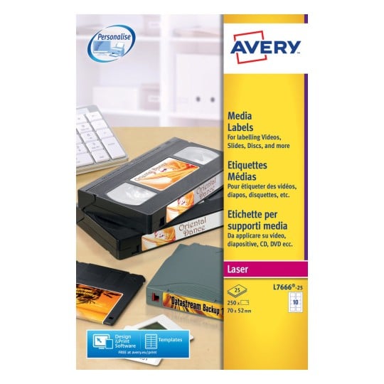 Diskette Labels L7666-25