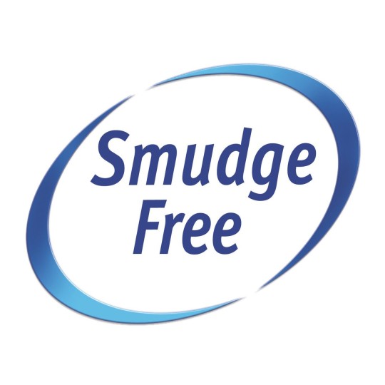 Labels SmudgeFree UK blue violator