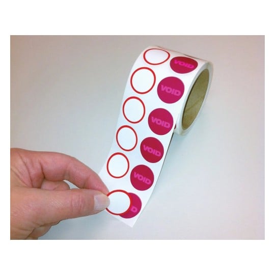 1 Roll of Time-Expiring Self-Adhesive Badge Dots 4852E-THR