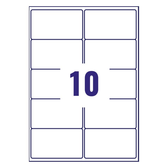 Address Labels, L7173, 100 sheets L7173-100 99.1 x 57 mm