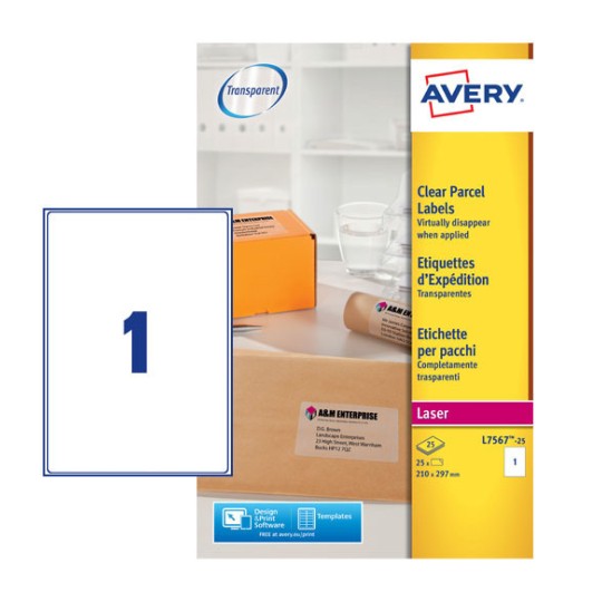 Parcel Labels L7567-25