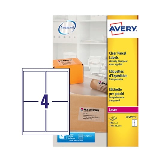 Parcel Labels  L7569-25