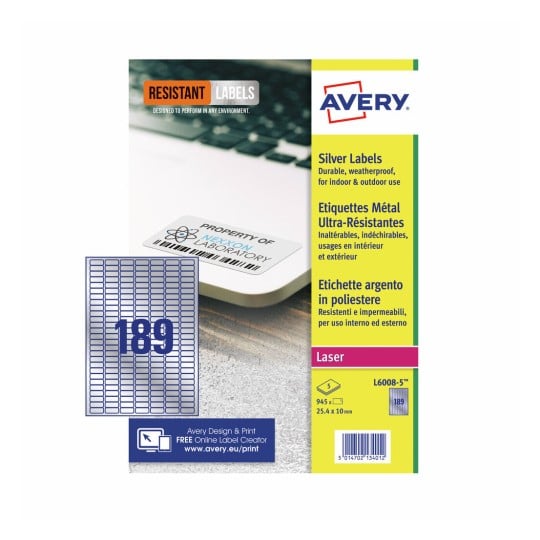Resistant Labels L6008-5