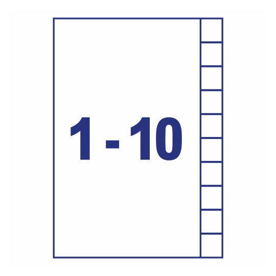 Index Maker™ Dividers, 01816061 01816061 222 x 297 mm