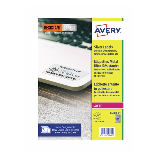 Resistant Labels L6008-5