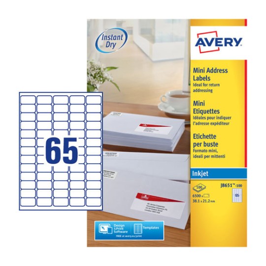 Address Labels | J8163-100 | Avery
