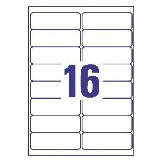 Address Labels J8562-25 99.1 x 34 mm
