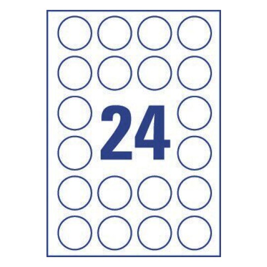 Round Reward Stickers E3613 40 mm