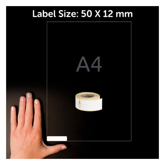 Avery Lever Arch Roll Labels  AS0722460 50 x 12 mm