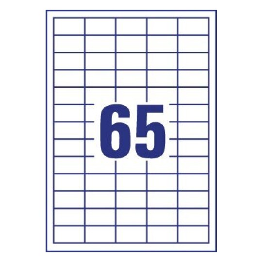 Ultra Resistant Labels B7651-50 38 x 21 mm
