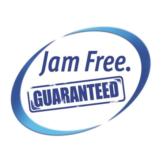 Labels JamFree UK DTP blue violator