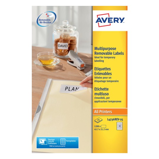 Mini Multipurpose Labels L4736REV-25