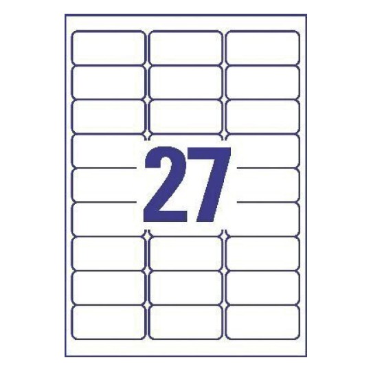 Multipurpose Labels L4737REV-25 63.5 x 29.6 mm