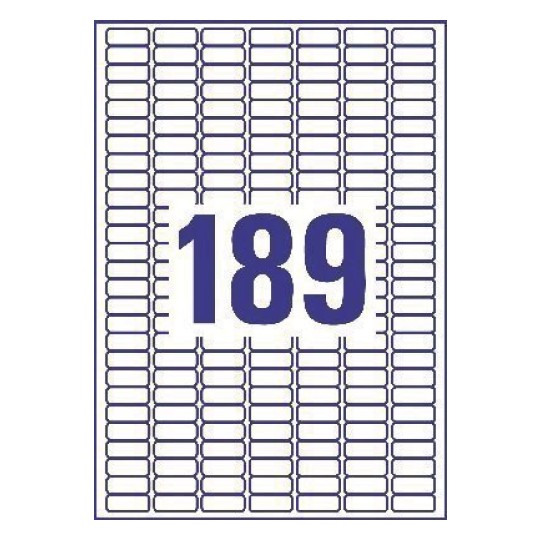 Mini Multipurpose Labels L4731REV-25 25.4 x 10 mm