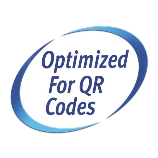 Labels QR-Codes UK blue violator
