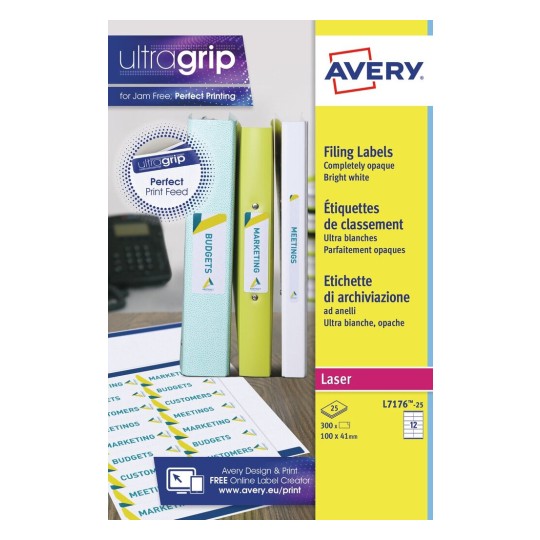 Filing Labels L7176-25
