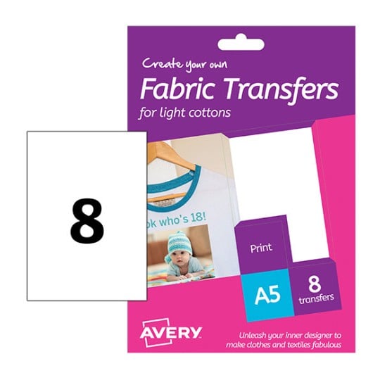 Fabric Transfers HTT01 Content: 8 Films / 8 Sheet