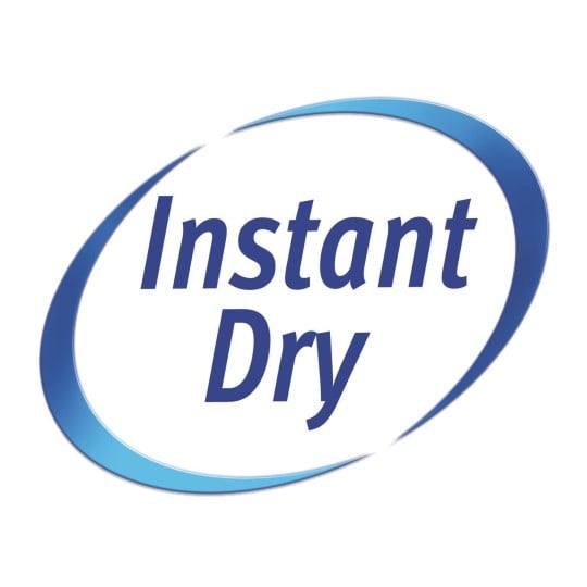 Labels InstantDry UK blue violator