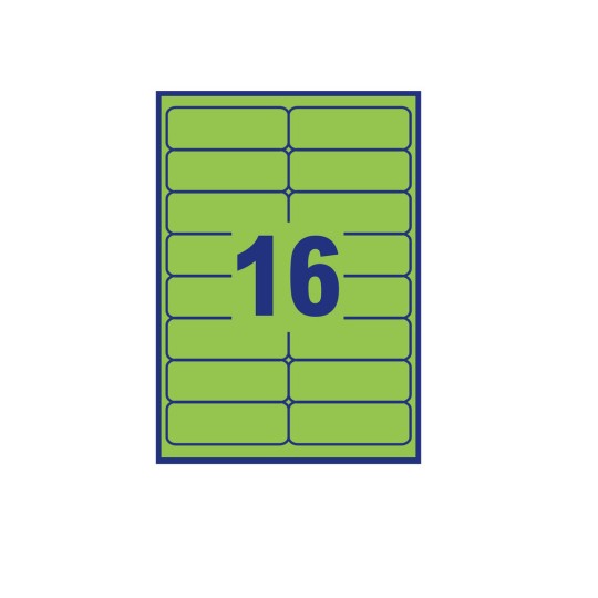 Coloured Labels L6066-25 99.1 x 33.9 mm