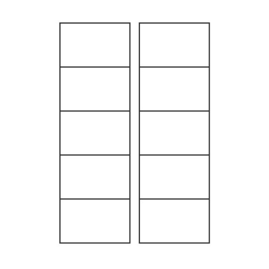Business Cards, C32026, 25 sheets C32026-25 85 x 54 mm
