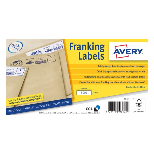 Franking Labels FL04