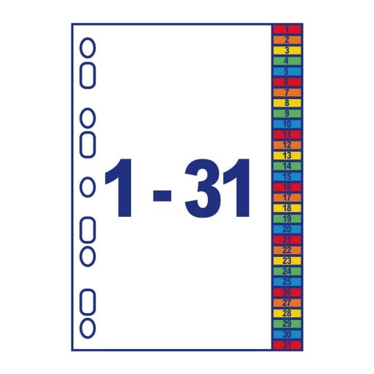 Ready Index™ Dividers, 02004501 02004501 222 x 297 mm