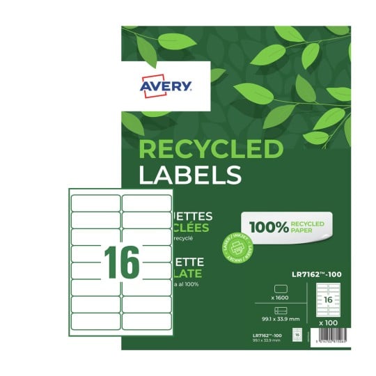 Address Labels LR7162-100 LR7162-100