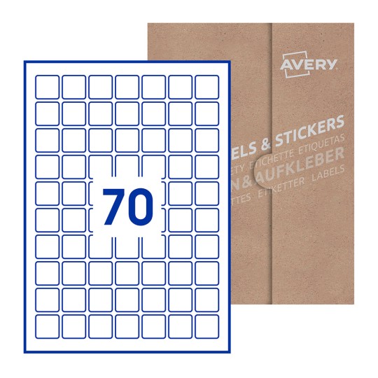 Avery 10 Labels Per Sheet
