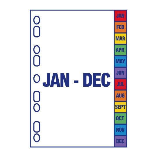 Ready Index™ Dividers 02002501 222 x 297 mm