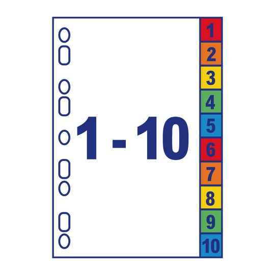 Ready Index™ Dividers 01735501 222 x 297 mm