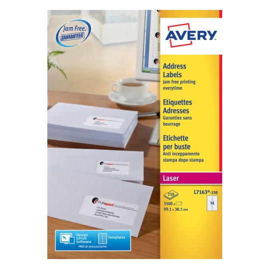 Address Labels | L7163-250 | Avery