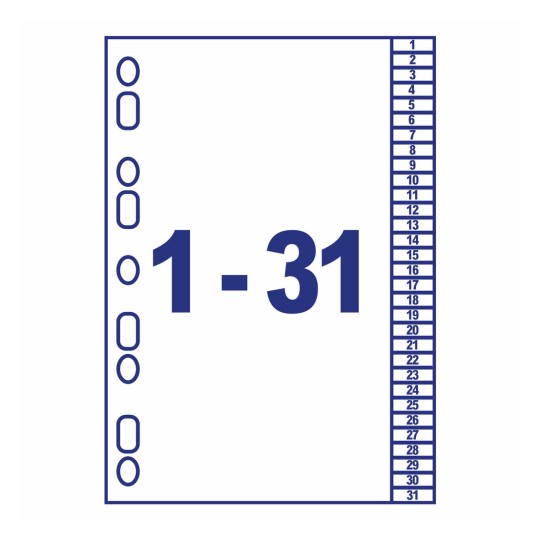 Mylar Dividers, 05465061 05465061 222 x 297 mm