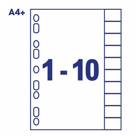 Index Maker™ Dividers 01999001 242 x 297 mm