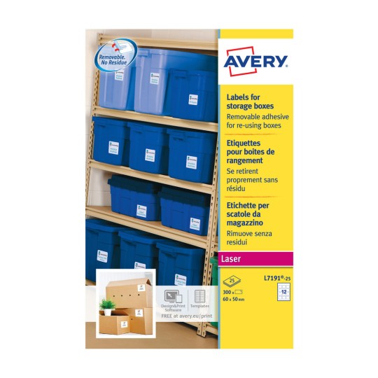 Storage Box Labels L7191-25