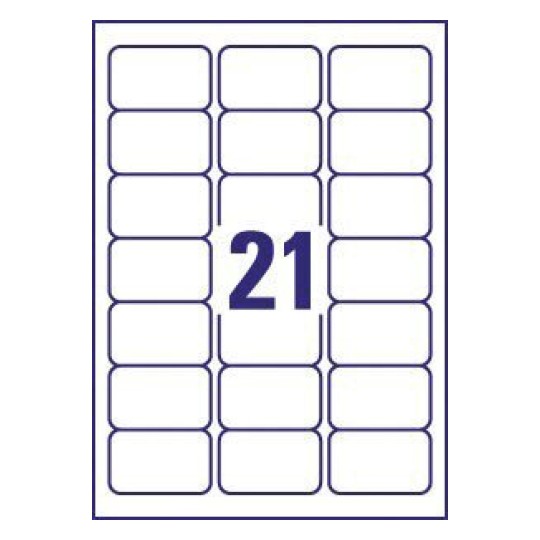 Address Labels LR7160-100 LR7160-100 63.5 x 38.1 mm