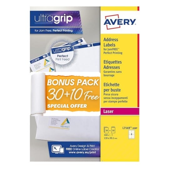 Bonus Pack Labels, L7169™-30BP L7169-30BP