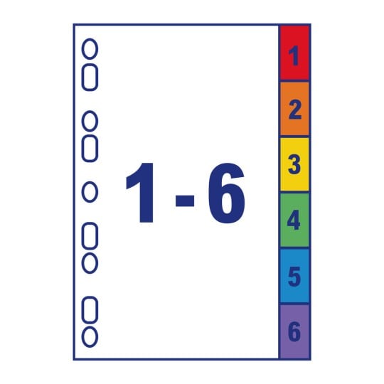 Ready Index™ Dividers 01734501 222 x 297 mm