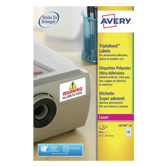 Resistant Labels L6140-20