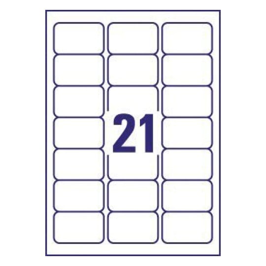 Address Labels J8560-10 63.5 x 38.1 mm