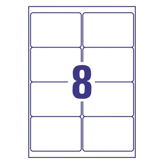 Weatherproof Film Labels L4715-20 99.1 x 67.7 mm