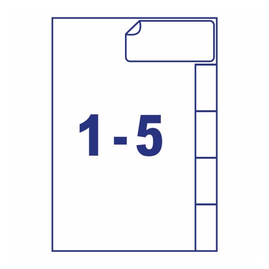 Index Maker™ Dividers, 01810005 01810005 222 x 297 mm