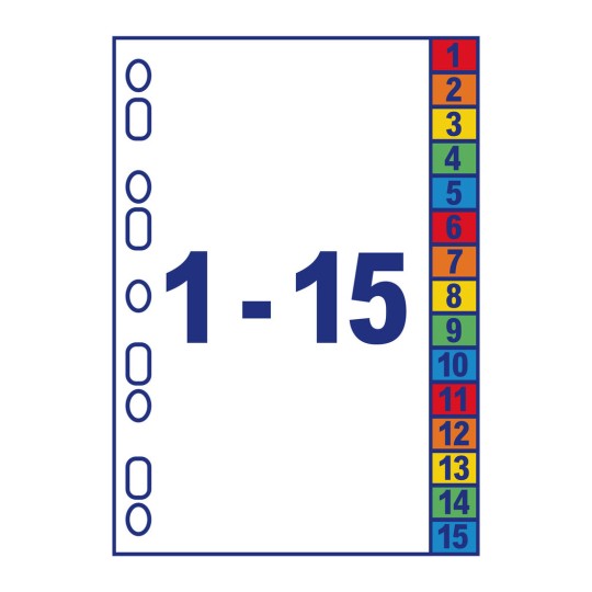 Ready Index™ Dividers, 01965501 01965501 222 x 297 mm