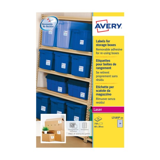 Storage Box Labels L7193-25