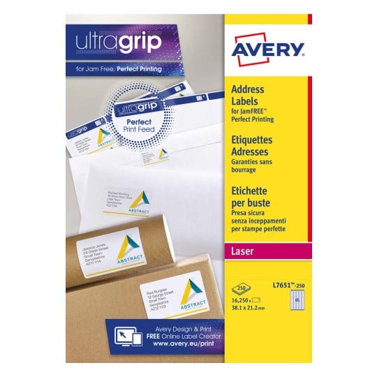 Mini Address Labels, L7651-250 L7651-250