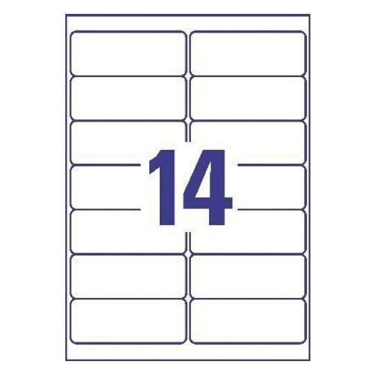 Address Labels LR7163-100 LR7163-100 99.1 x 38.1 mm