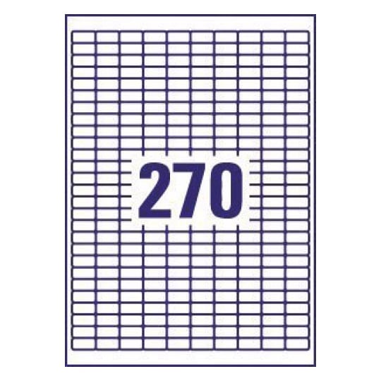 Mini Multipurpose Labels J8659-25 17.8 x 10 mm