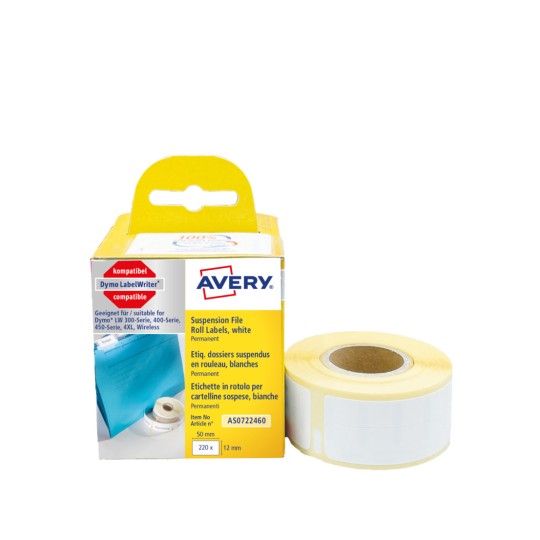 Avery Lever Arch Roll Labels AS0722460 Content: 220 Labels / 220 Labels