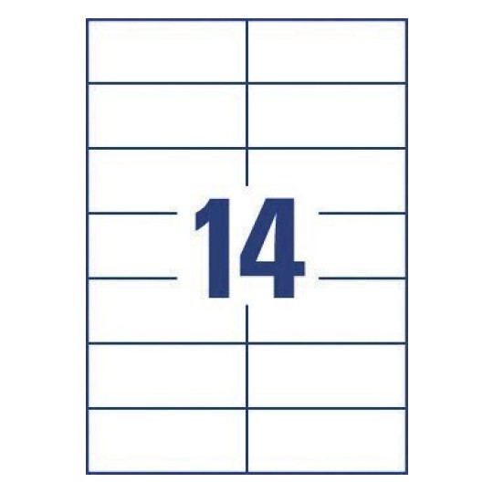 Multipurpose Labels 3653-10 105 x 42.3 mm