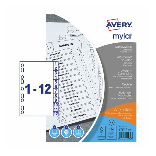 Mylar Dividers, 05462061 05462061